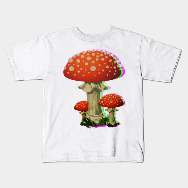 Glitched Kids T-Shirt by emma17
